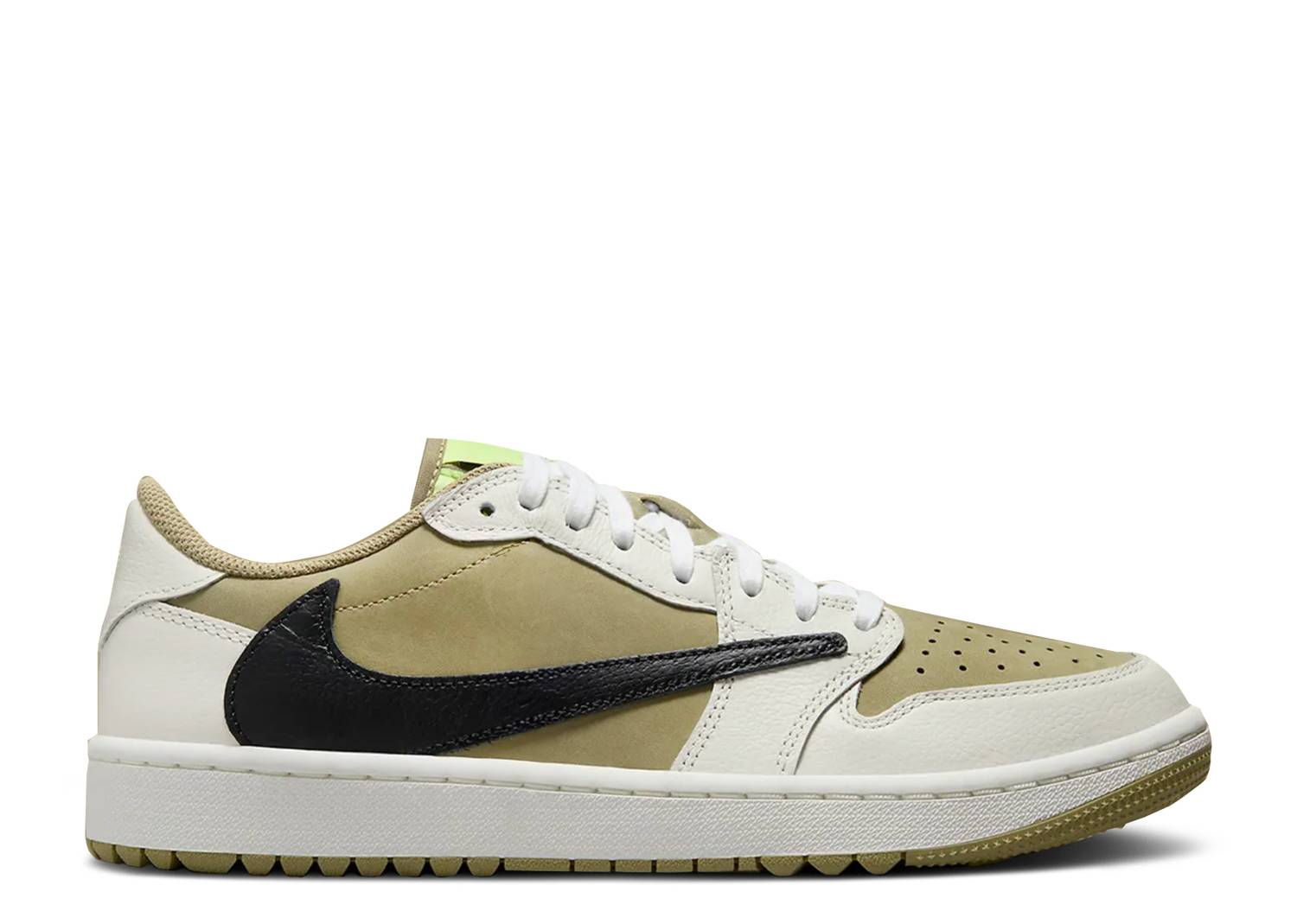 AIR JORDAN 1 LOW GOLF X TRAVIS SCOTT “NEUTRAL OLIVE”