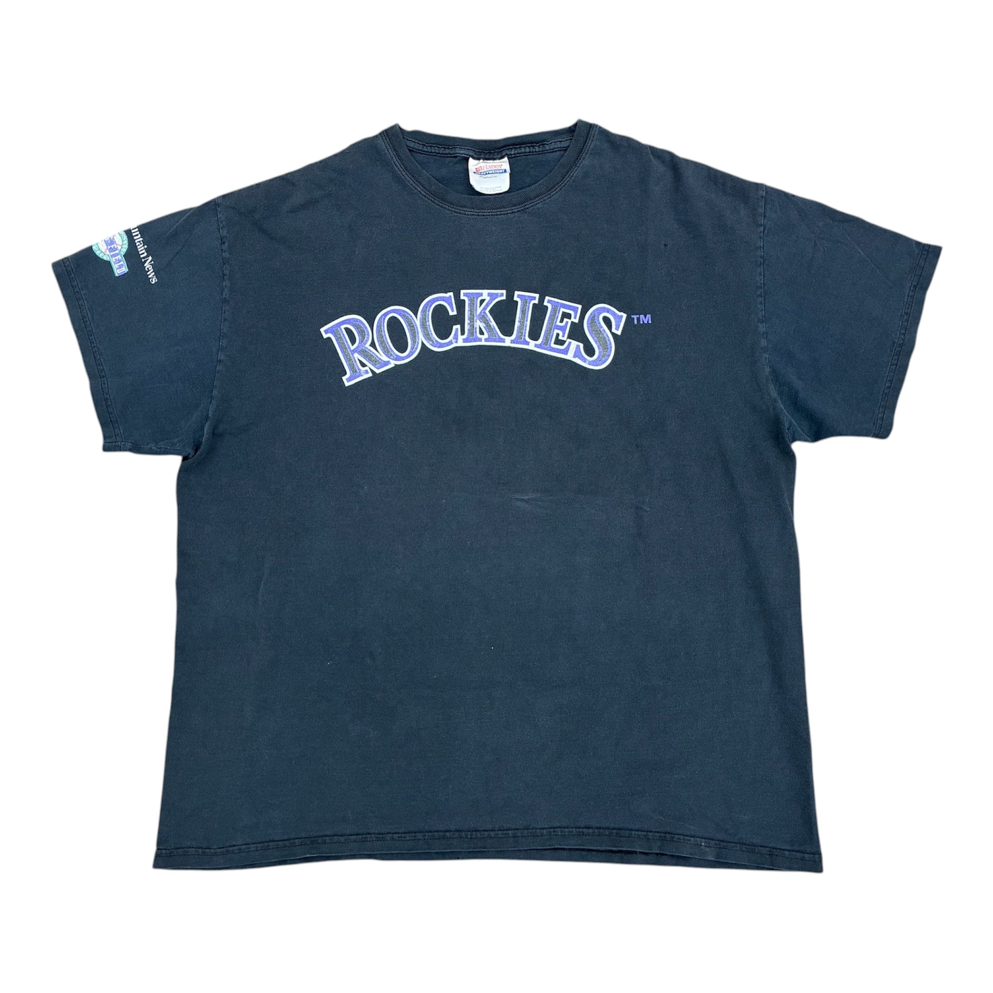 VINTAGE ROCKYS COORS FIELD CARROL 1 TEE