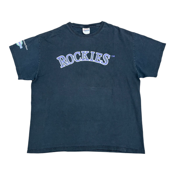 VINTAGE ROCKYS COORS FIELD CARROL 1 TEE