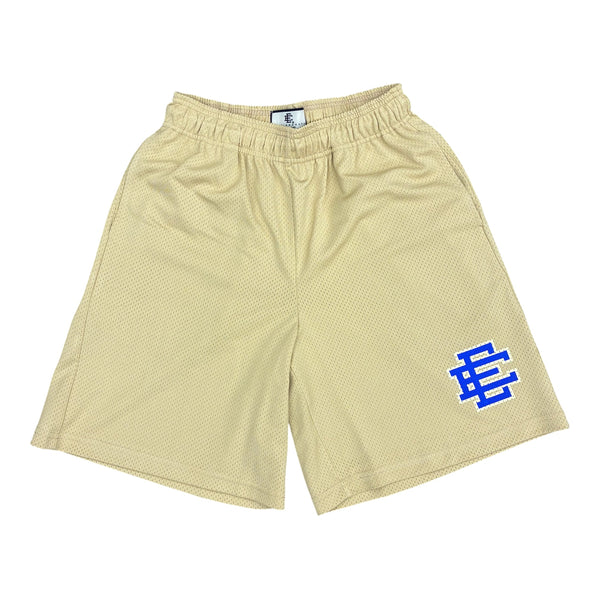ERIC EMANUEL “VEGAS GOLD” LOGO SHORTS