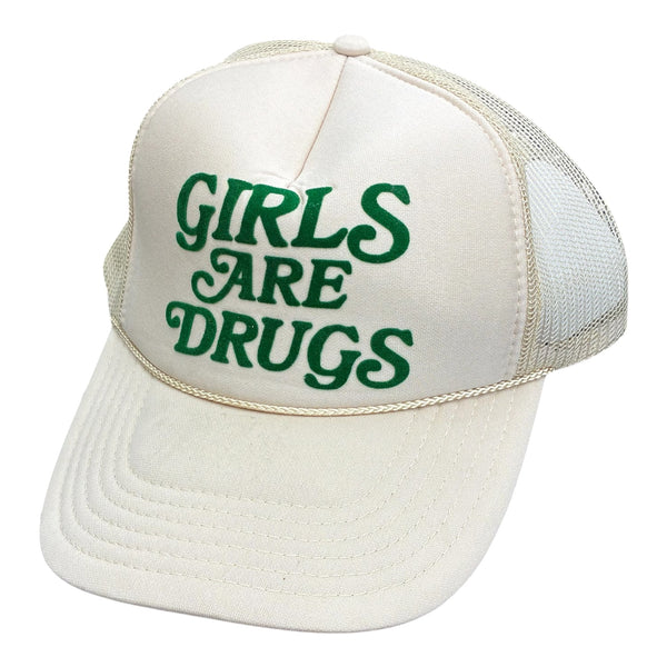 GIRLS ARE DRUGS LOGO SNAPBACK HAT