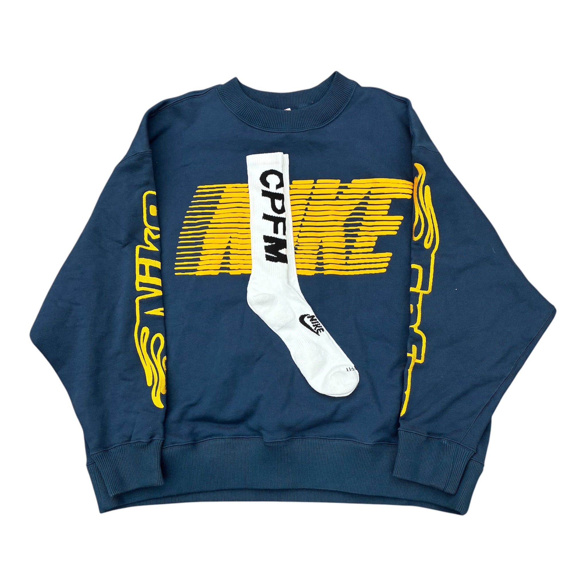 NIKE X CPFM “SOCKS” FLEECE CREWNECK SWEATSHIRT