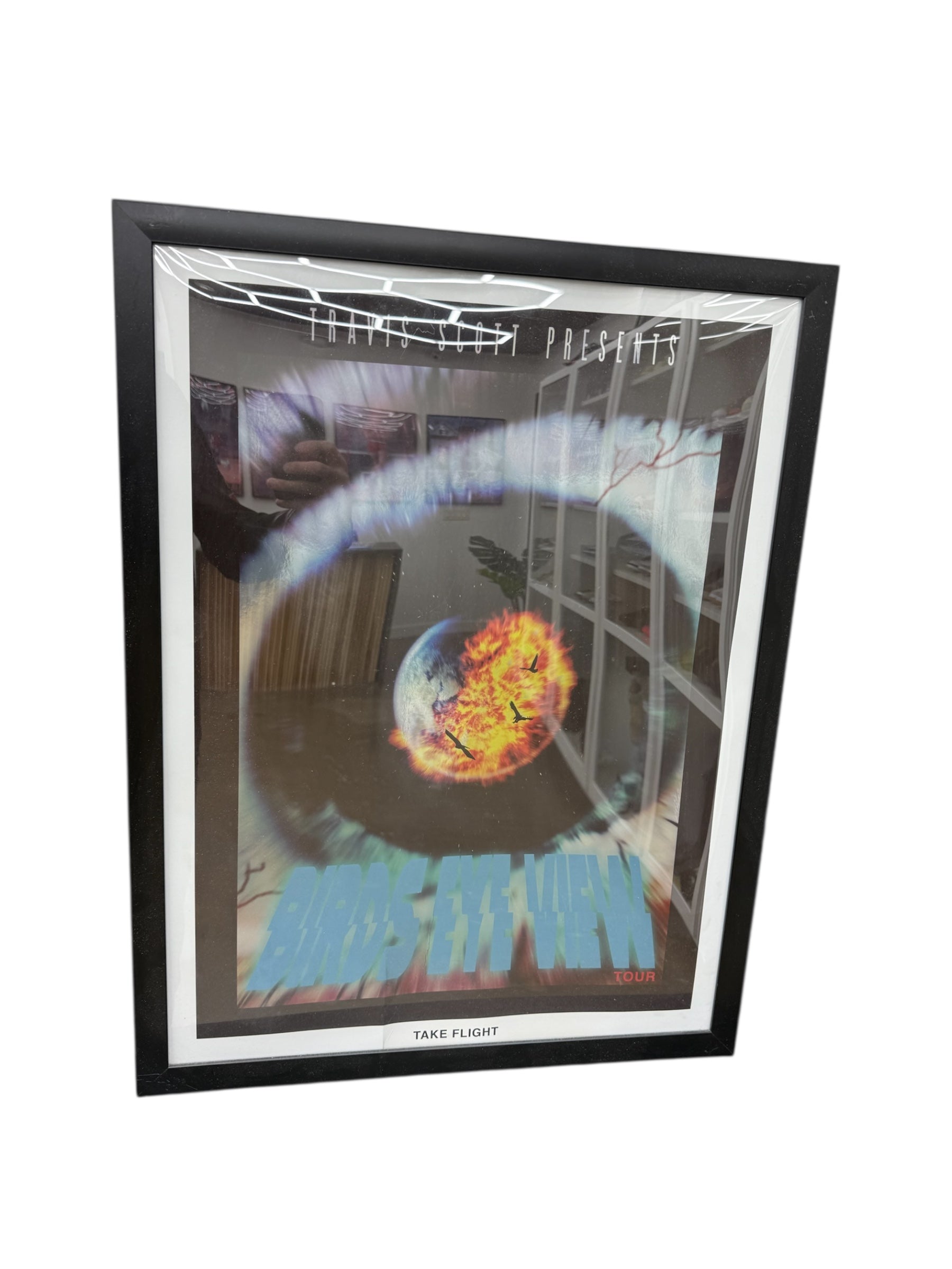 ORIGINAL TRAVIS SCOTT BIRDS FRAMED POSTER