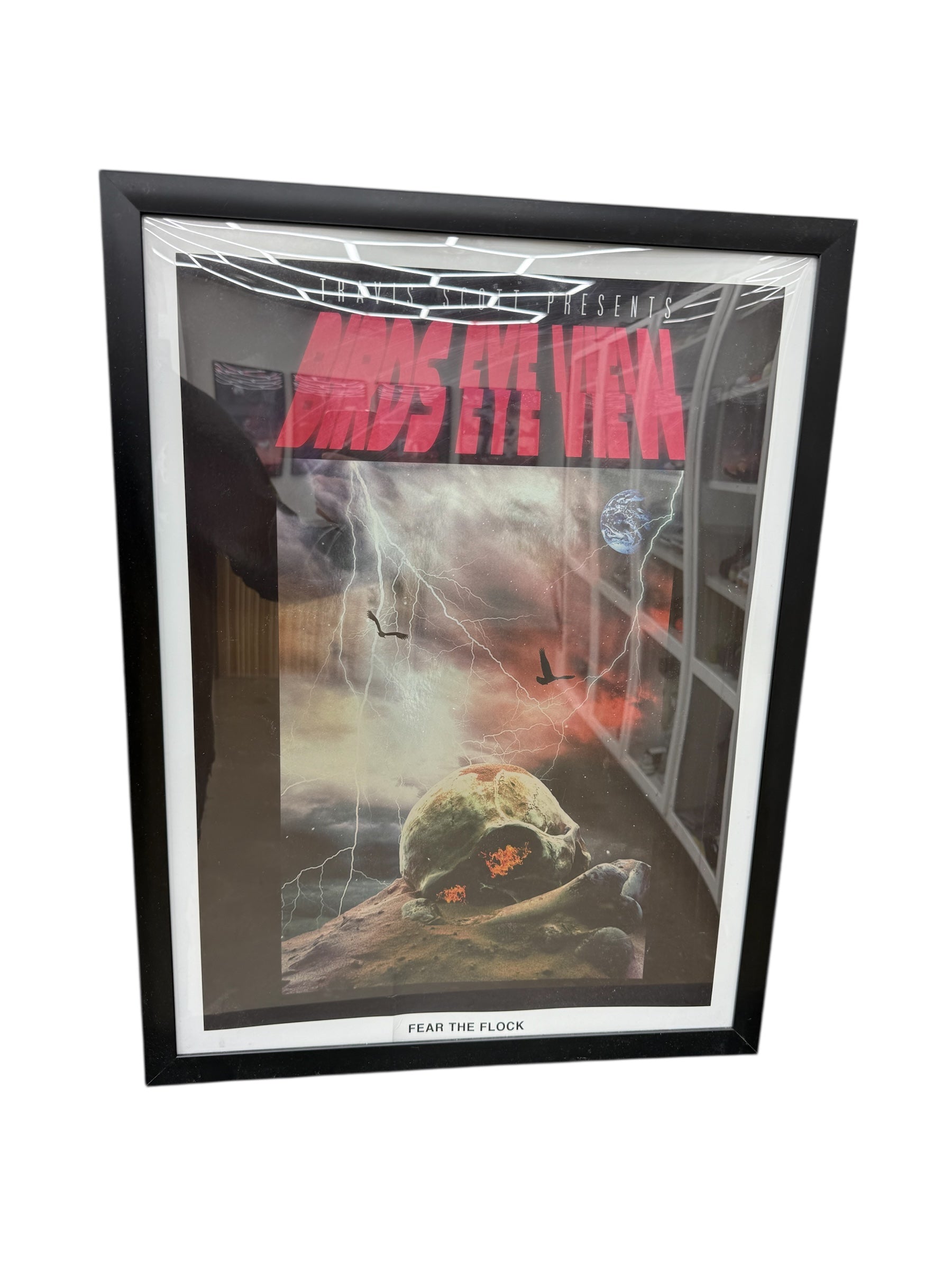 ORIGINAL TRAVIS SCOTT BIRDS FRAMED POSTER