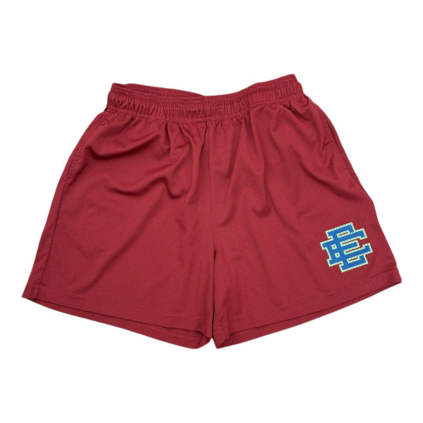 ERIC EMANUEL RED LOGO SHORTS
