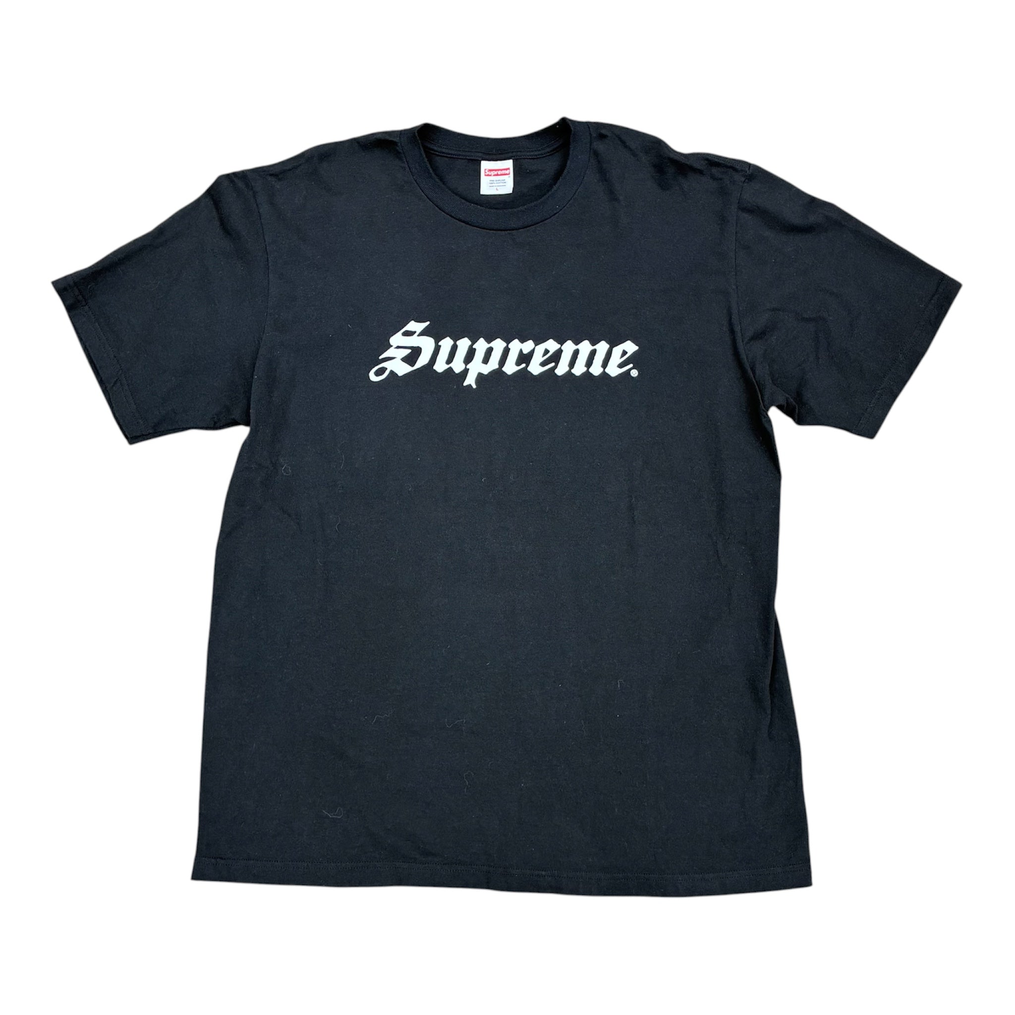 SUPREME SPEED LOGO BLACK TEE – VDTX