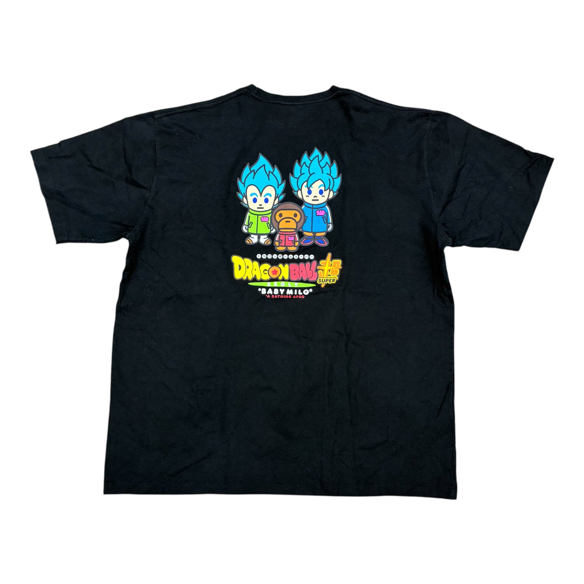 BABY MILO BAPE X DRAGON BALL SUPER “VEGETA AND GOKU” TEE