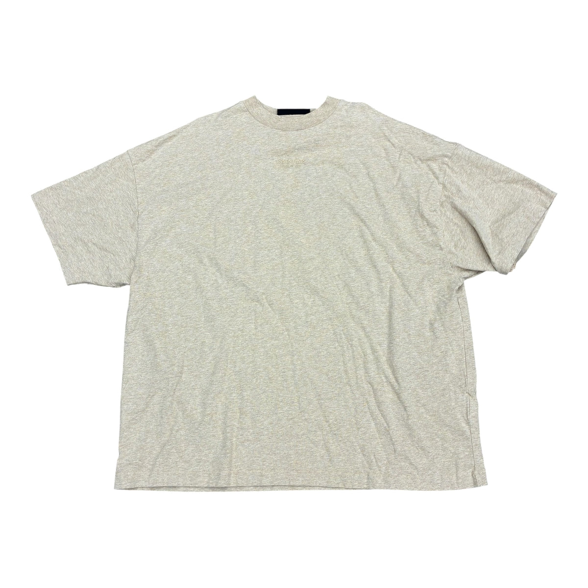 ESSENTIALS FOG LIGHT OATMEAL TEE