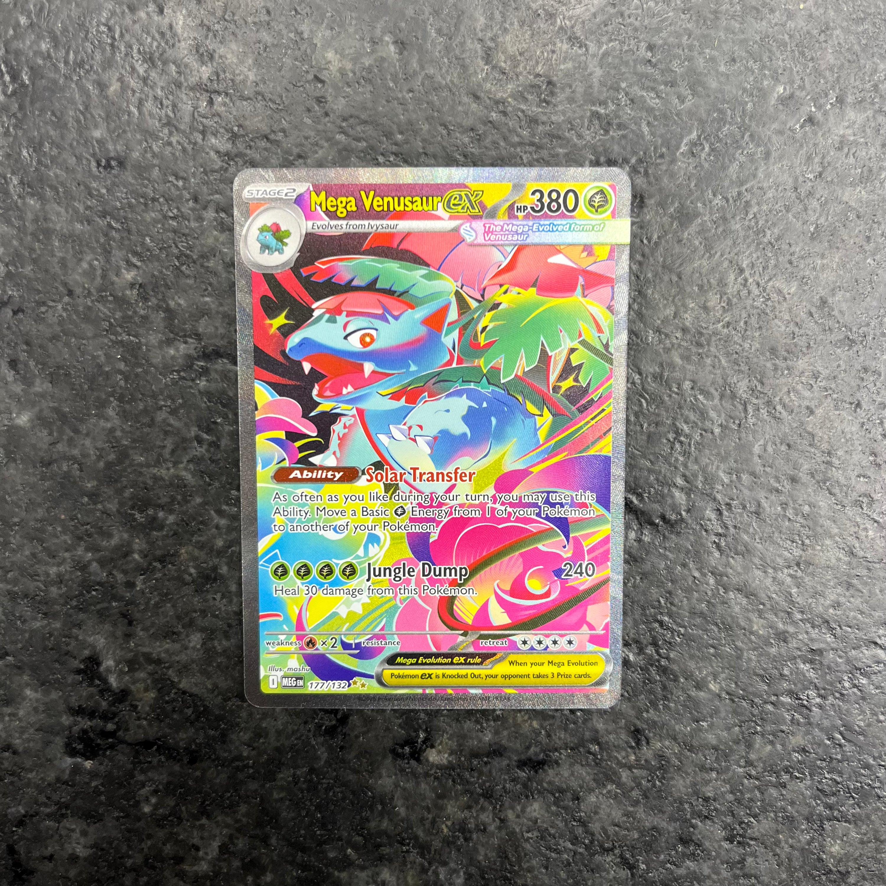 MEGA VENUSAUR EX SIR 177/132 (NM)