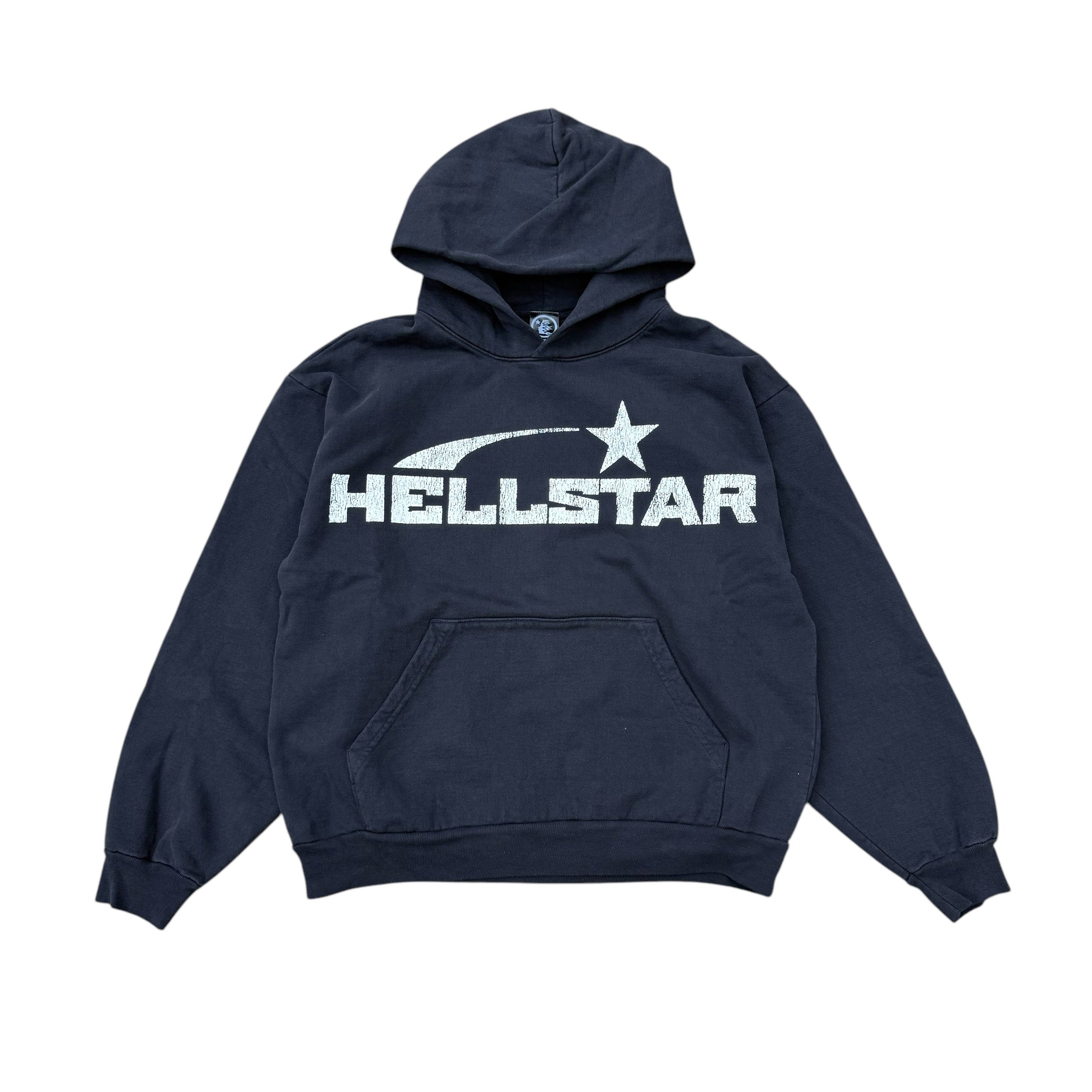 HELLSTAR BASIC HOODIE - BLACK