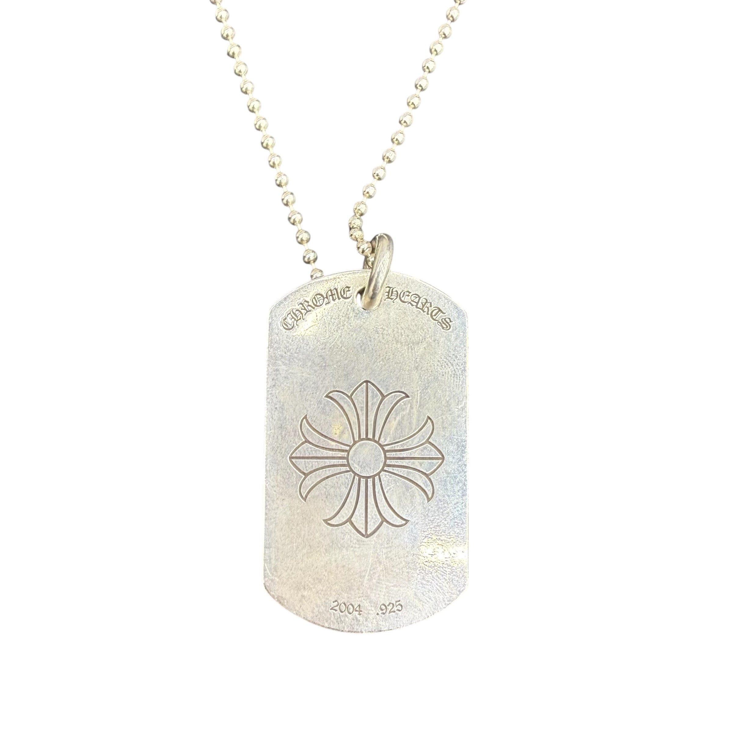 CHROME HEARTS LAS VEGAS DOG TAG – VDTX