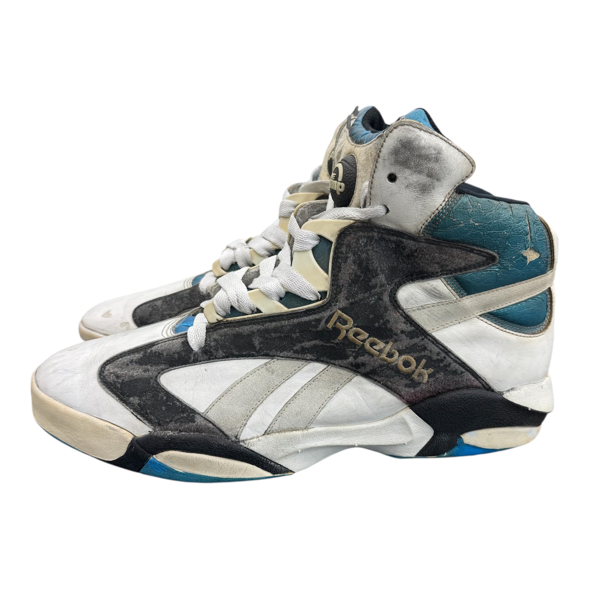 SHAQUIELLE ONEAL 1989 GAME WORN REEBOK PUMPS