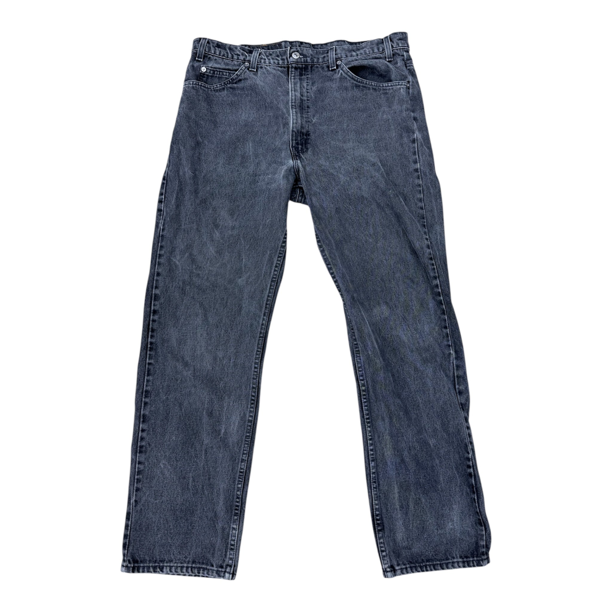 90S ORANGE TAB LEVI 505S - BLACK