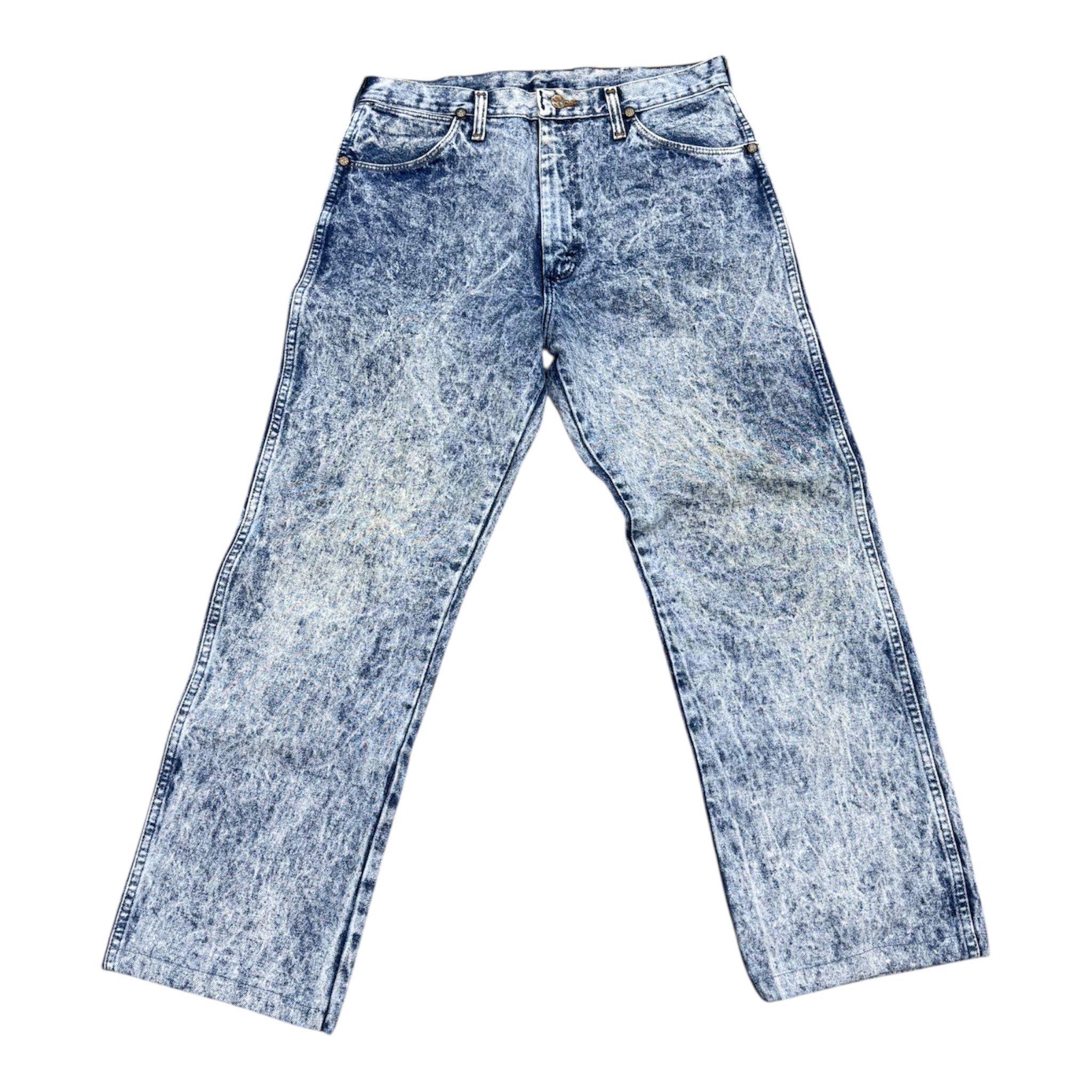 90S WRANGLER BLEACHED JEANS