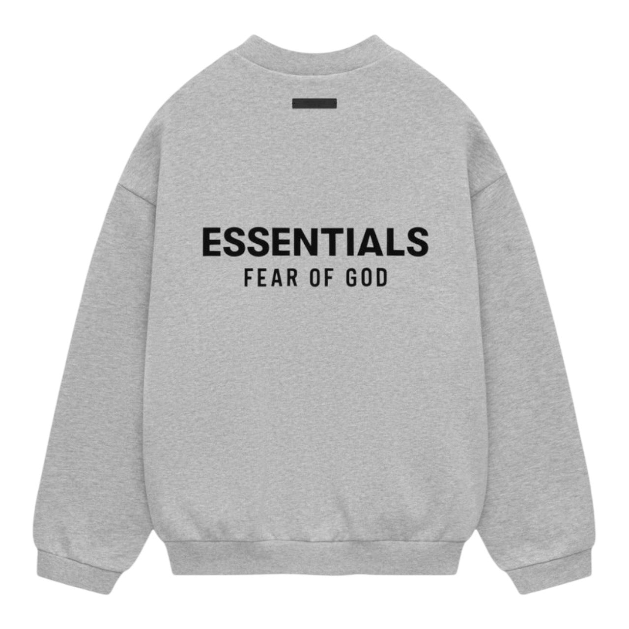 FEAR OF GOD ESSENTIALS CREWNECK - HEATHER GRAY