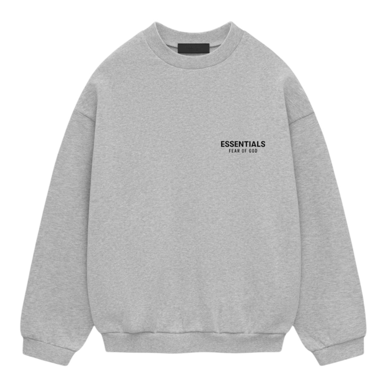 FEAR OF GOD ESSENTIALS CREWNECK - HEATHER GRAY