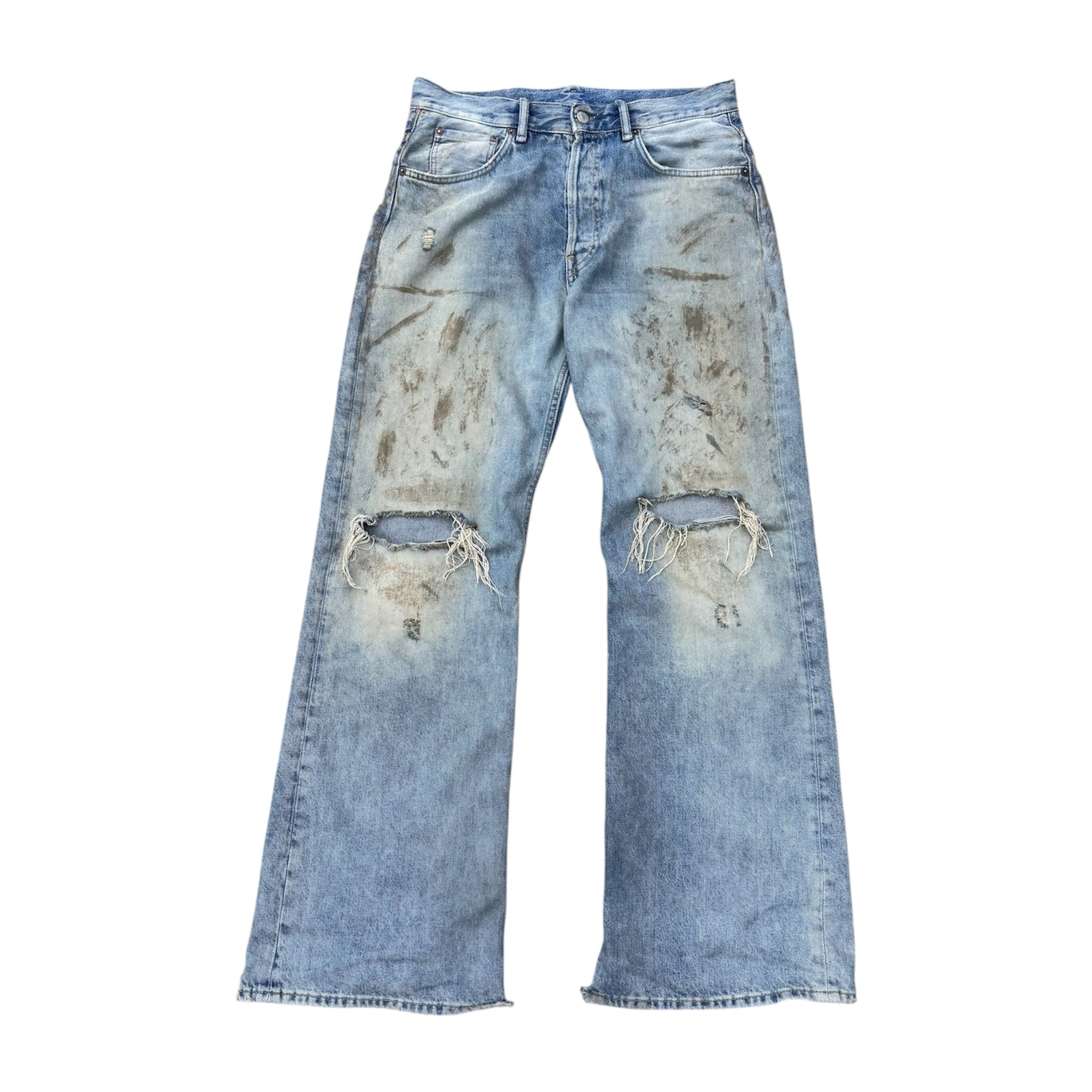 ACNE STUDIOS 2021M PENICILLIN WASH JEANS