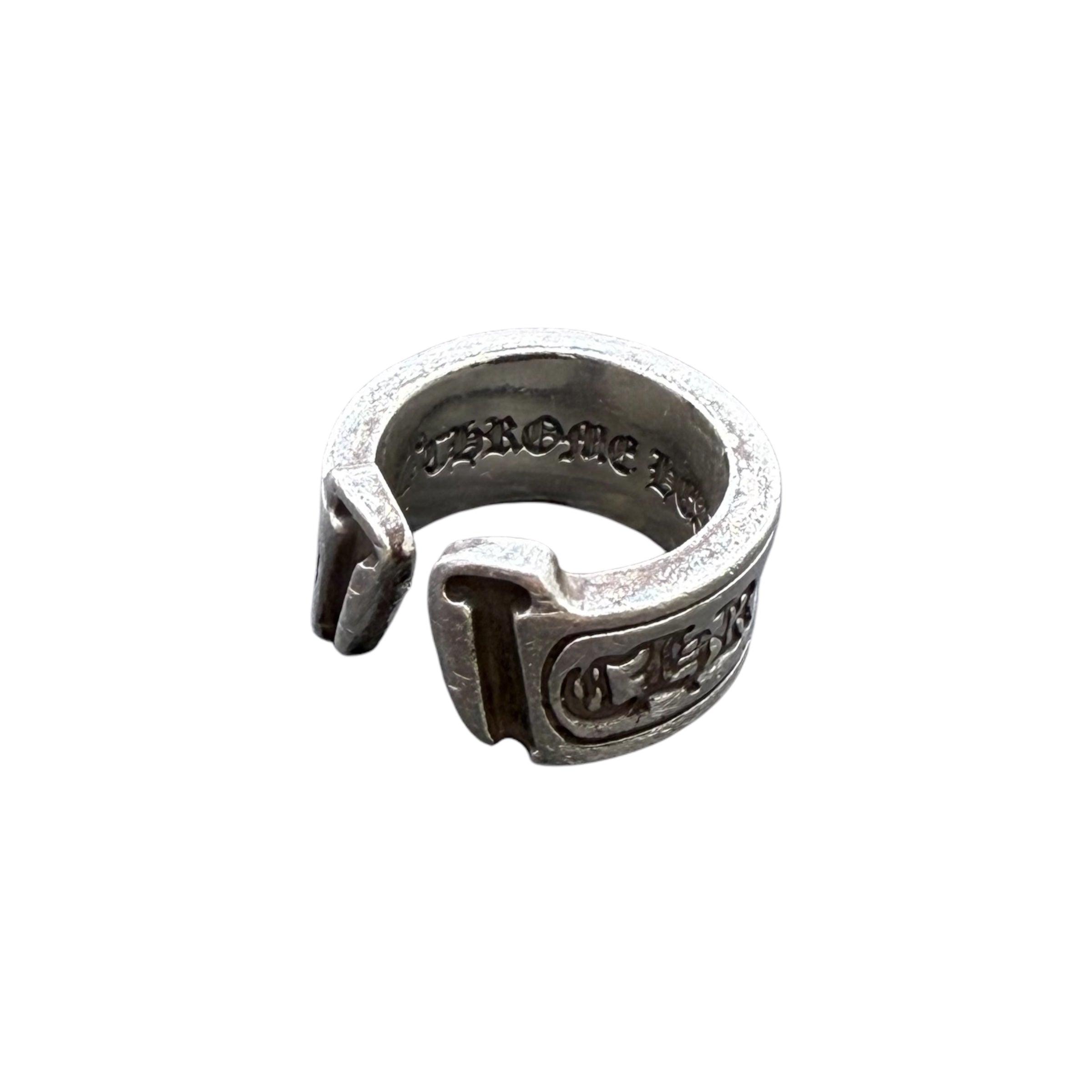 CHROME HEARTS SCROLL RING