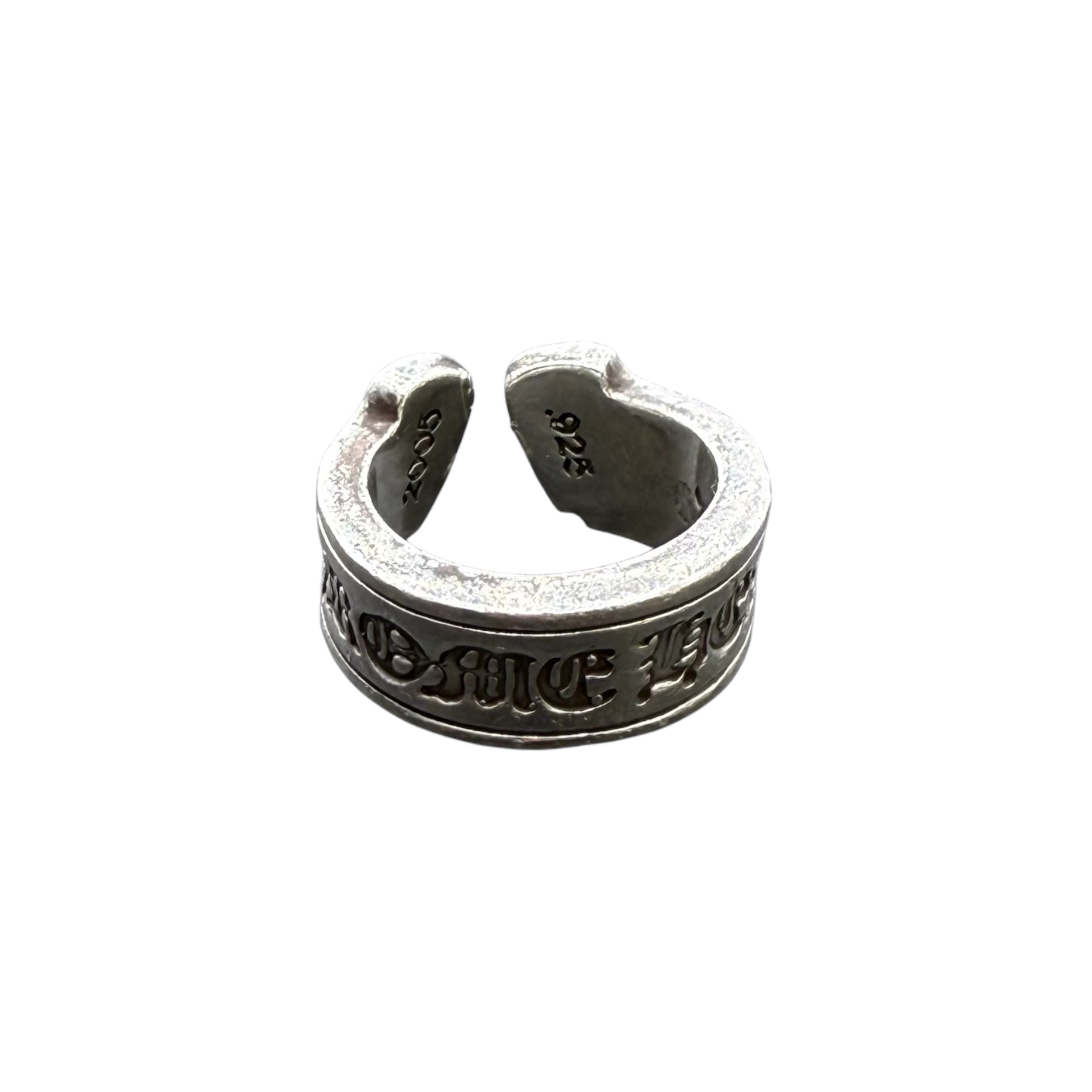 CHROME HEARTS SCROLL RING