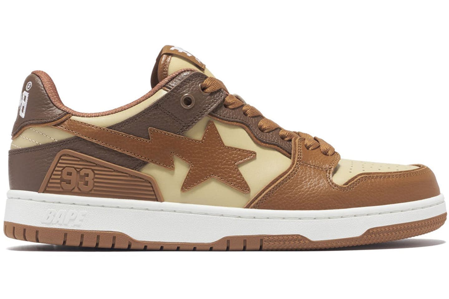 BAPE SK8 STA “BROWN BEIGE”