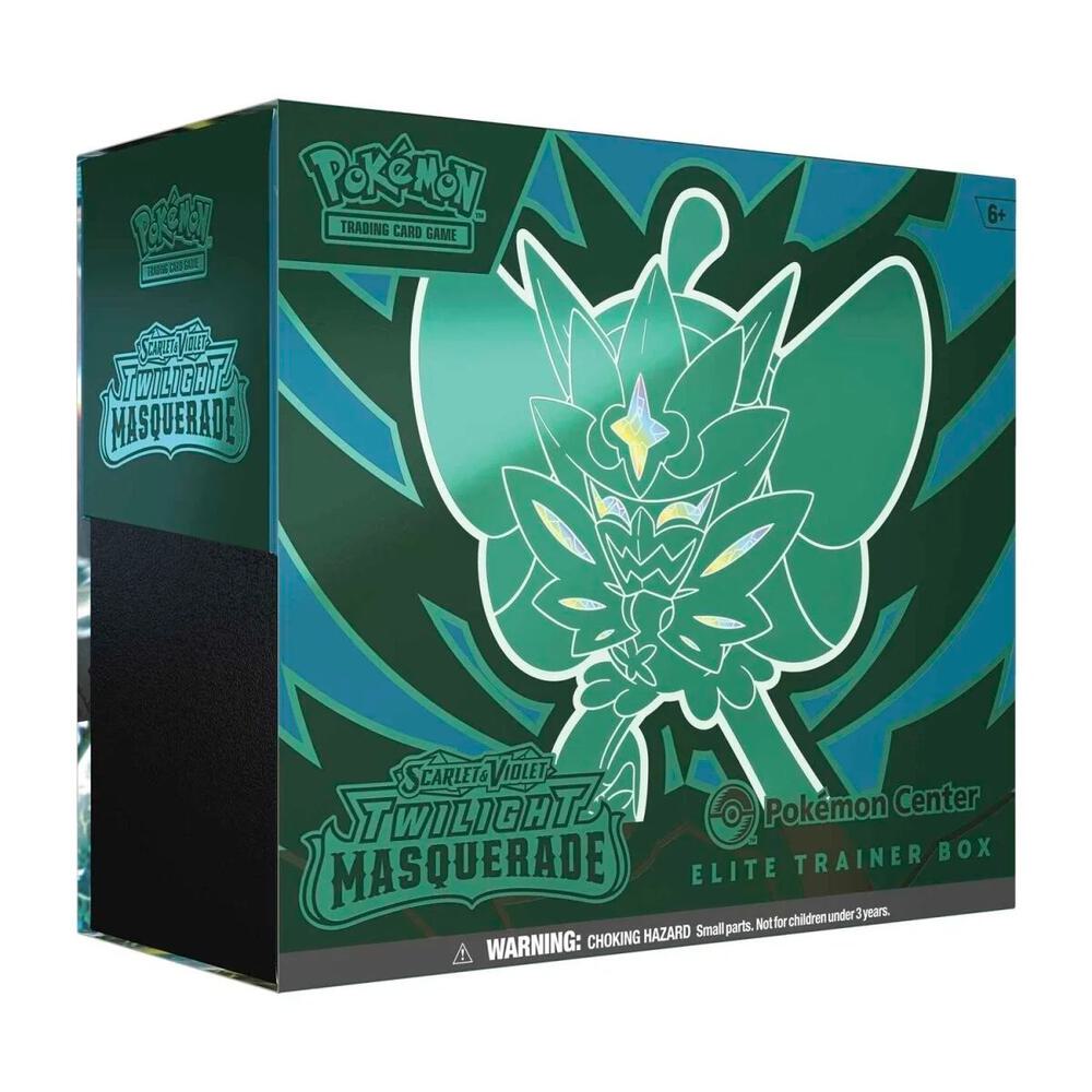 POKEMON TWILIGHT MASQUERADE ELITE TRAINER BOX - POKEMON CENTER EXCLUSIVE