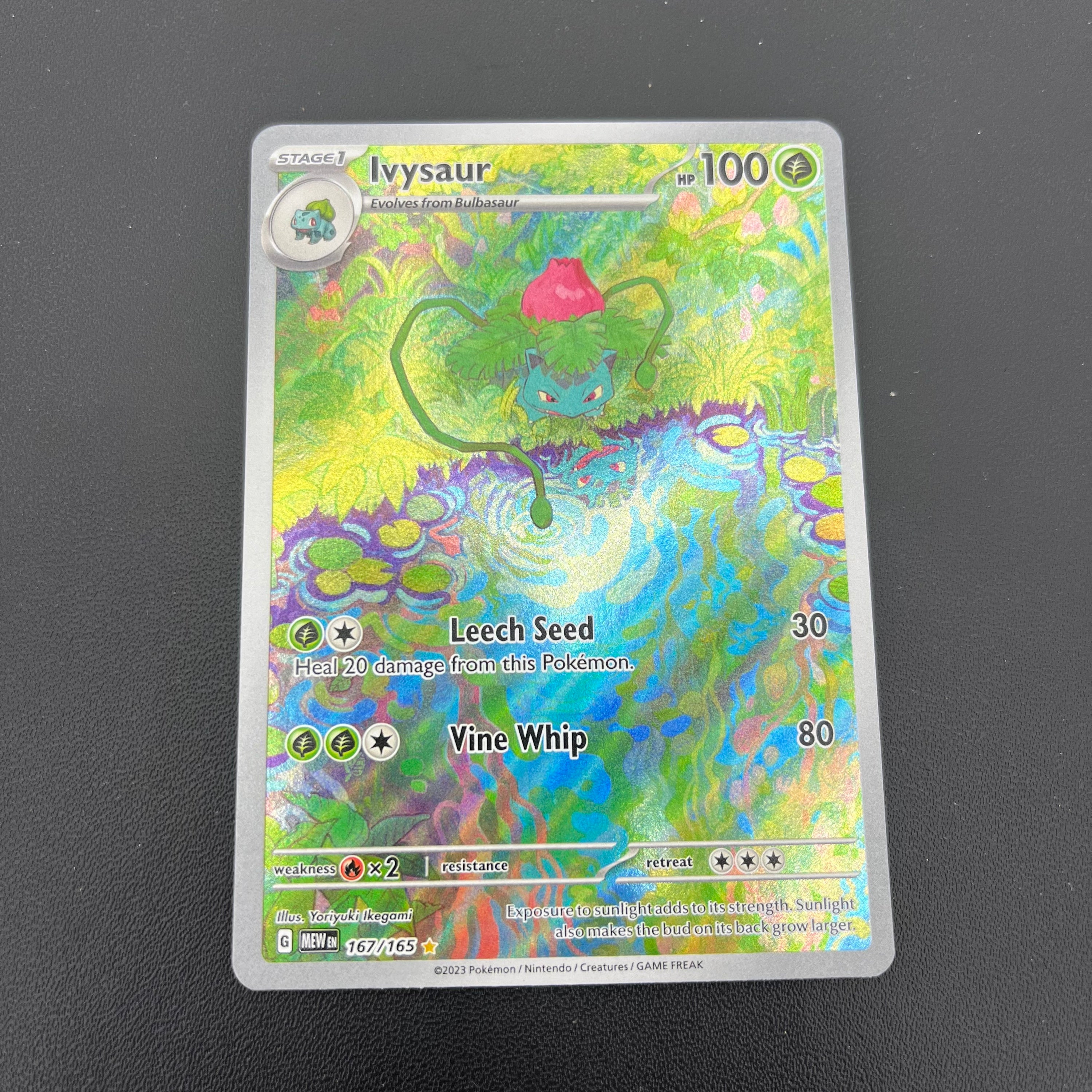 IVYSAUR 151 FULL ART 167/165