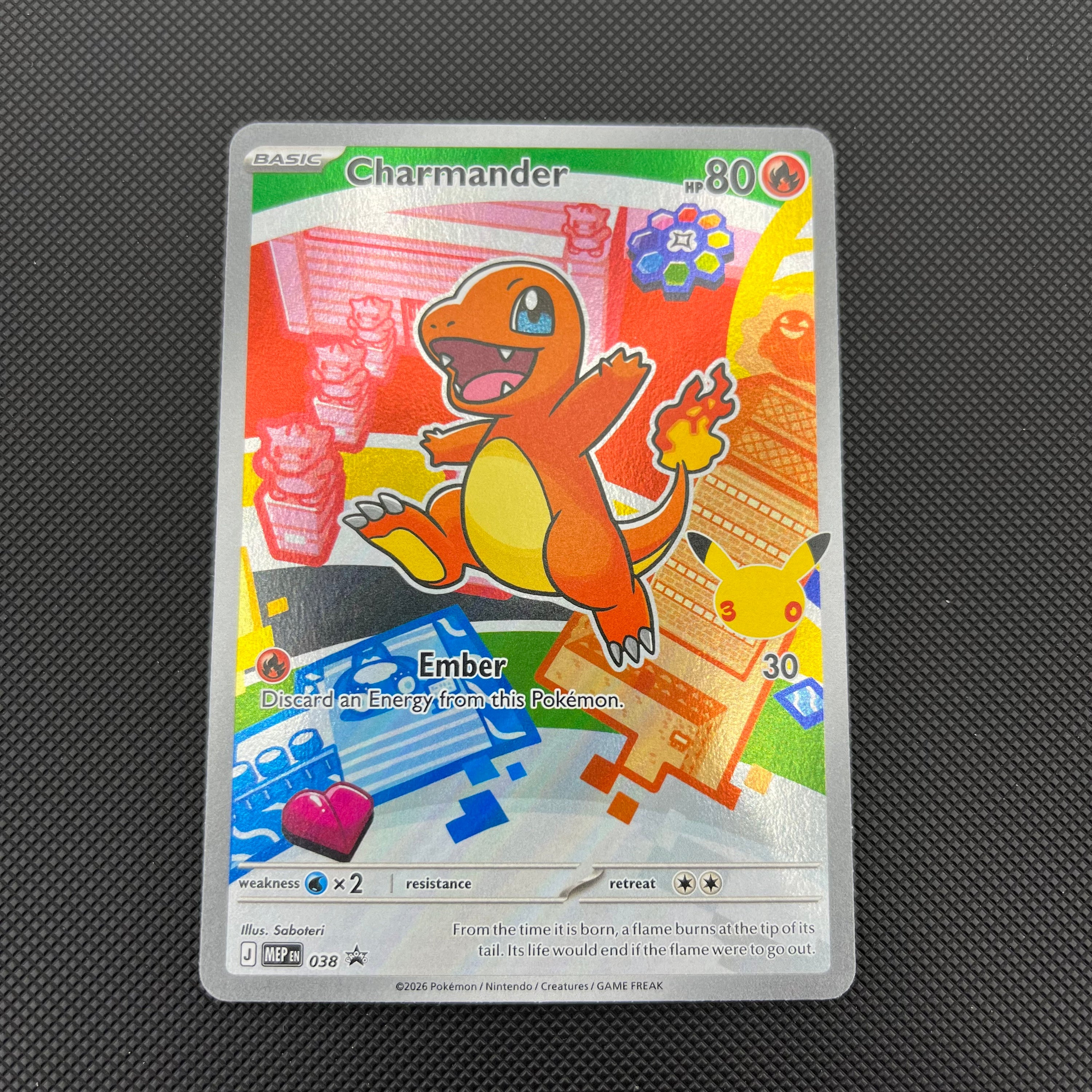 CHARMANDER 30 YEAR PROMO FULL ART (NM)