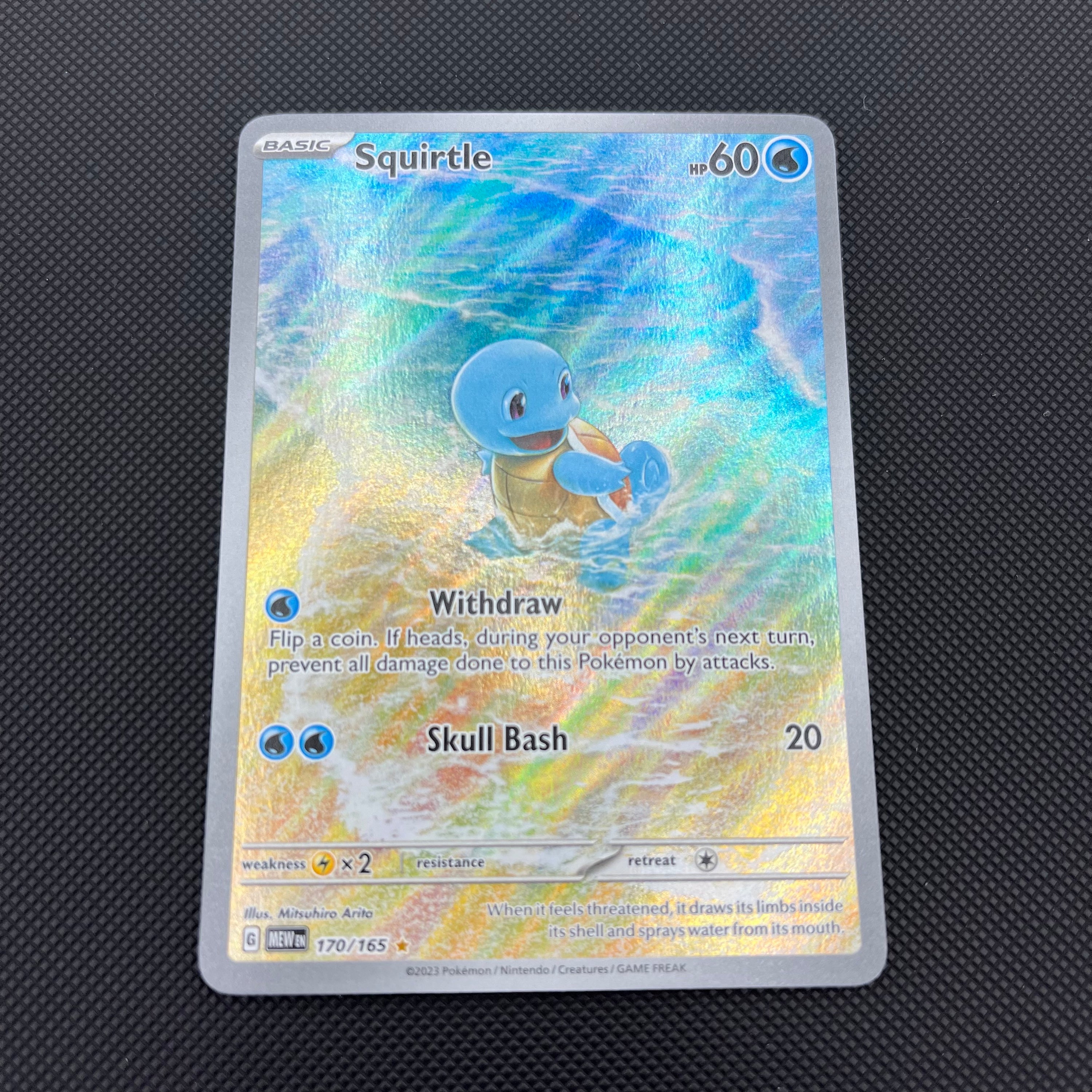 SQUIRTLE 151 FULL ART 170/165 (NM)