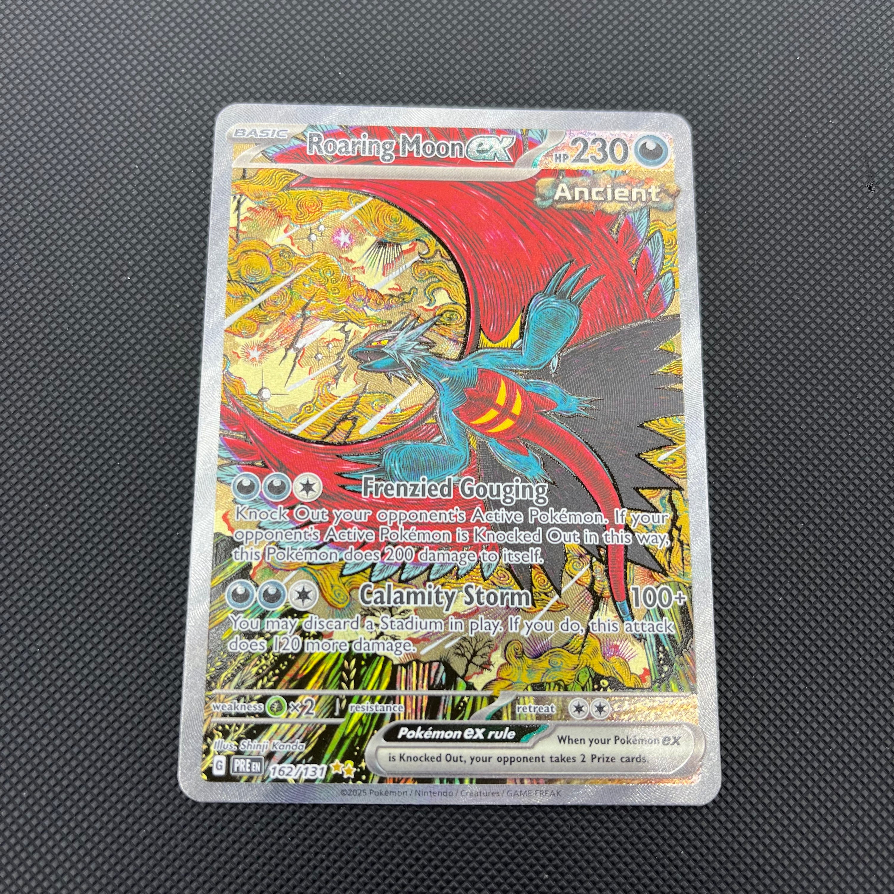 ROARING MOON EX PRISMATIC EVOLUTIONS SIR 162/131 (NM)