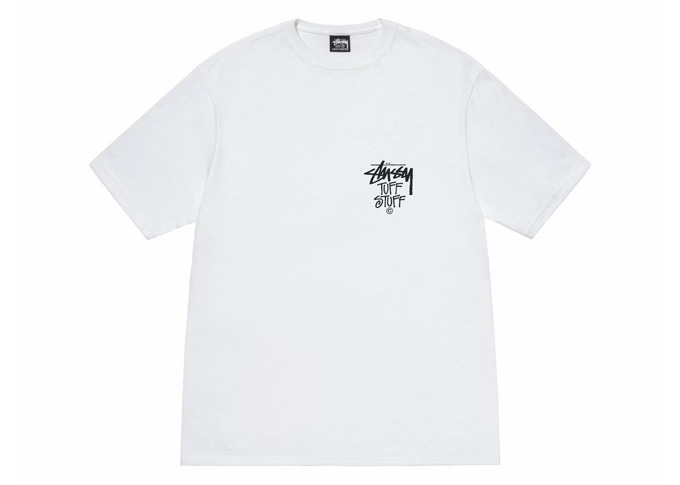Stussy White T “Tuff Stuff”