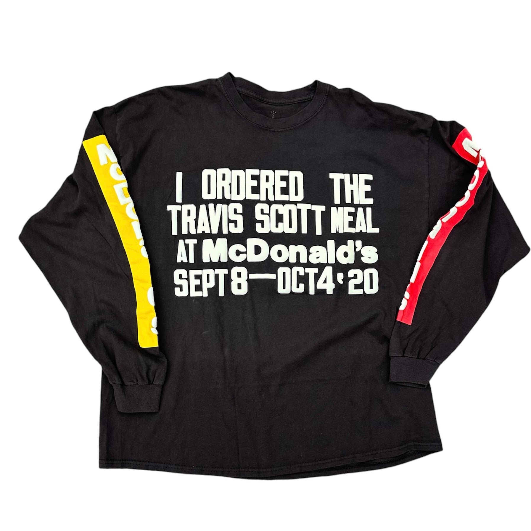 TRAVIS SCOTT MCDONALDS MEAL L/S TEE
