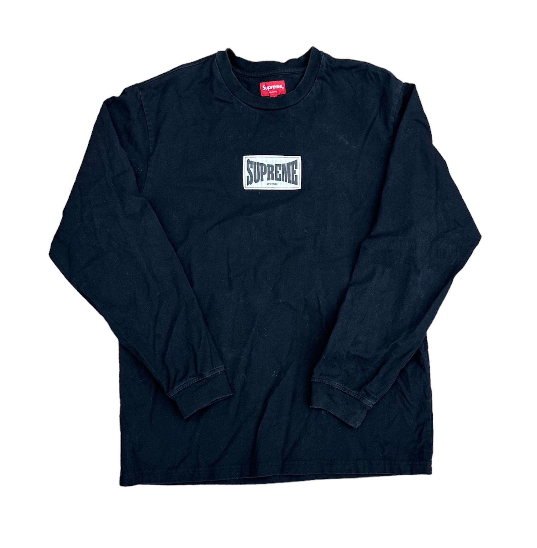 SUPREME WOVEN LABEL L/S