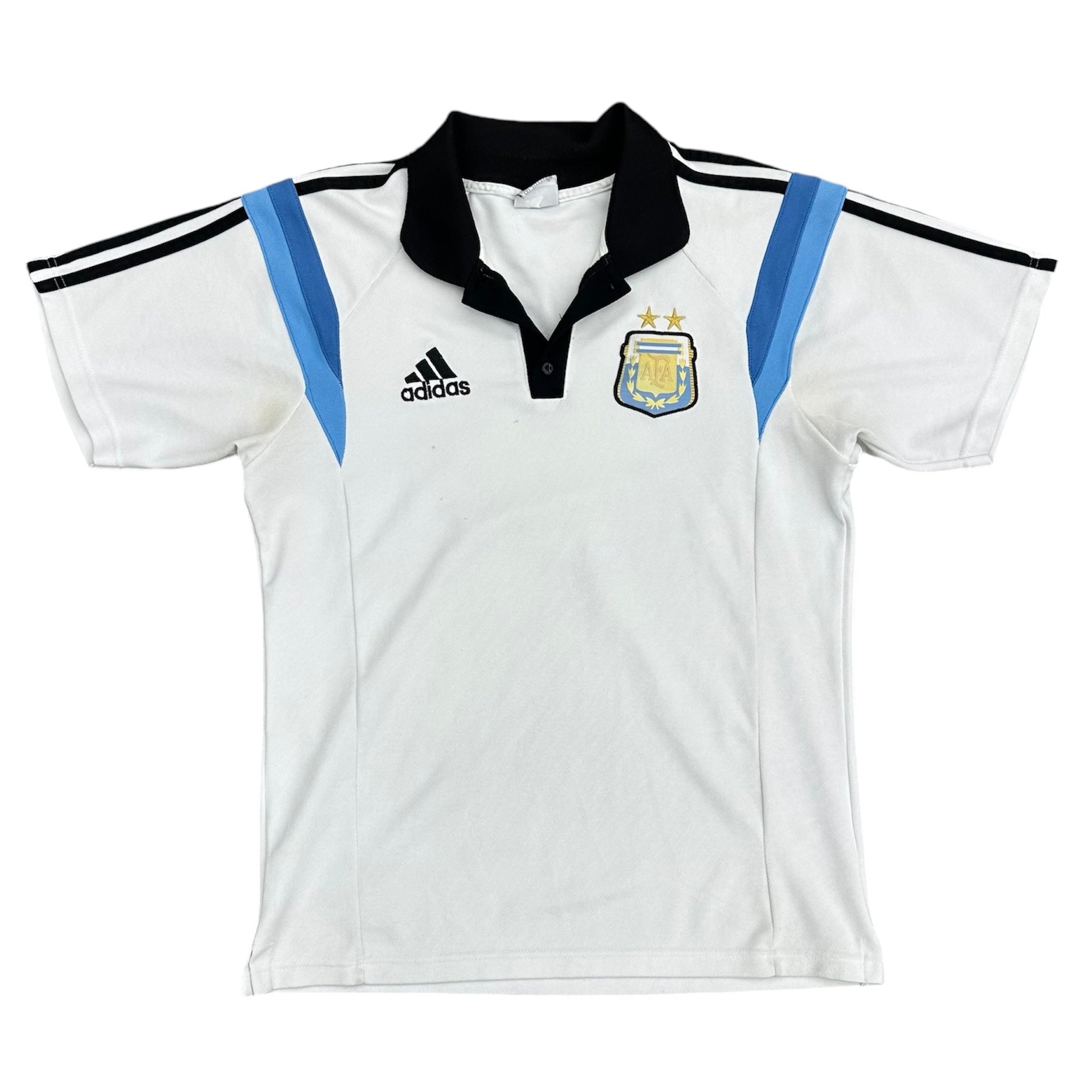 2000’S ADIDAS ARGENTINA SOCCER WARM UP POLO (LR)