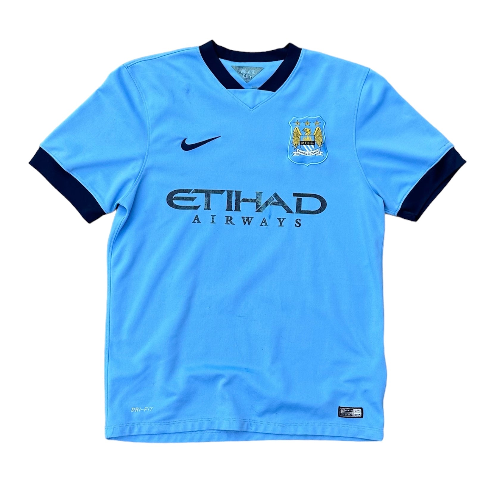 2014 MANCHESTER CITY HOME KIT (LR)