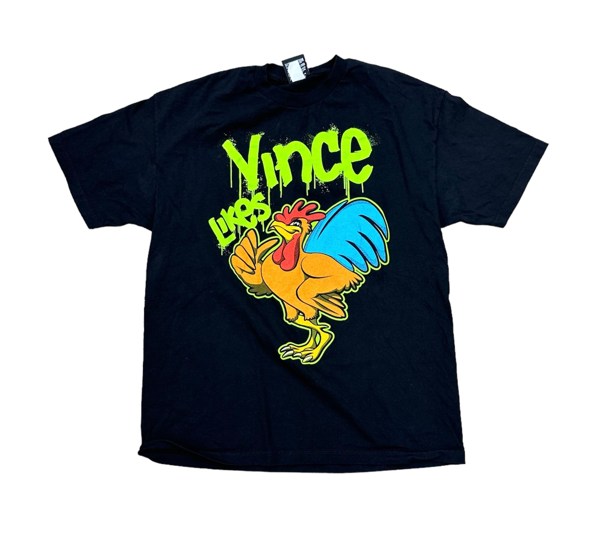 2002 D GENERATION X VINCE LIKES ROOSTER TEE