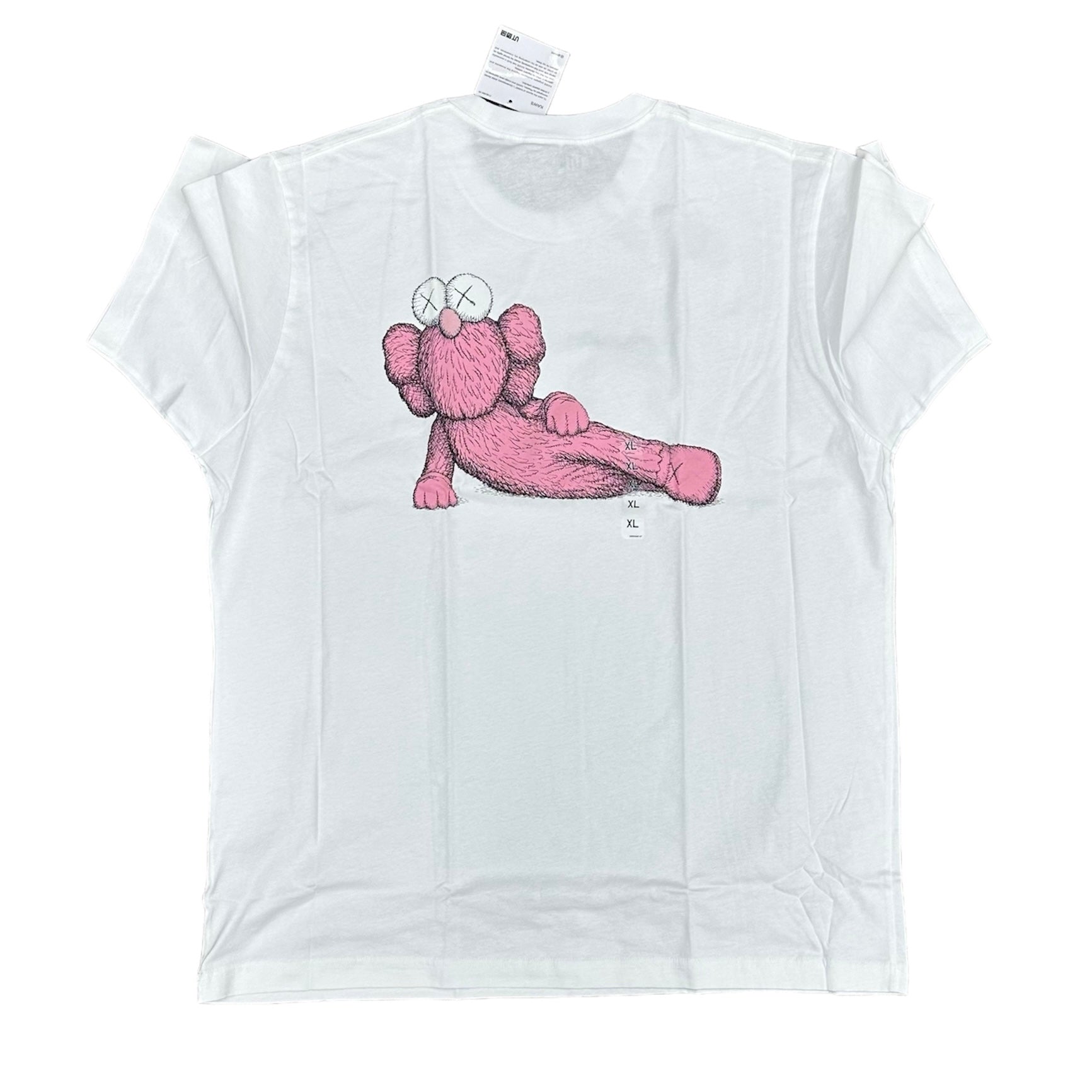 KAWS PINK FIGURE UNIQLO TEE