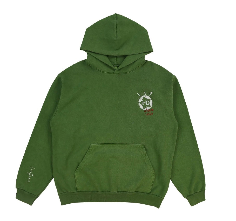 TRAVIS SCOTT UTOPIA HOODIE - GREEN