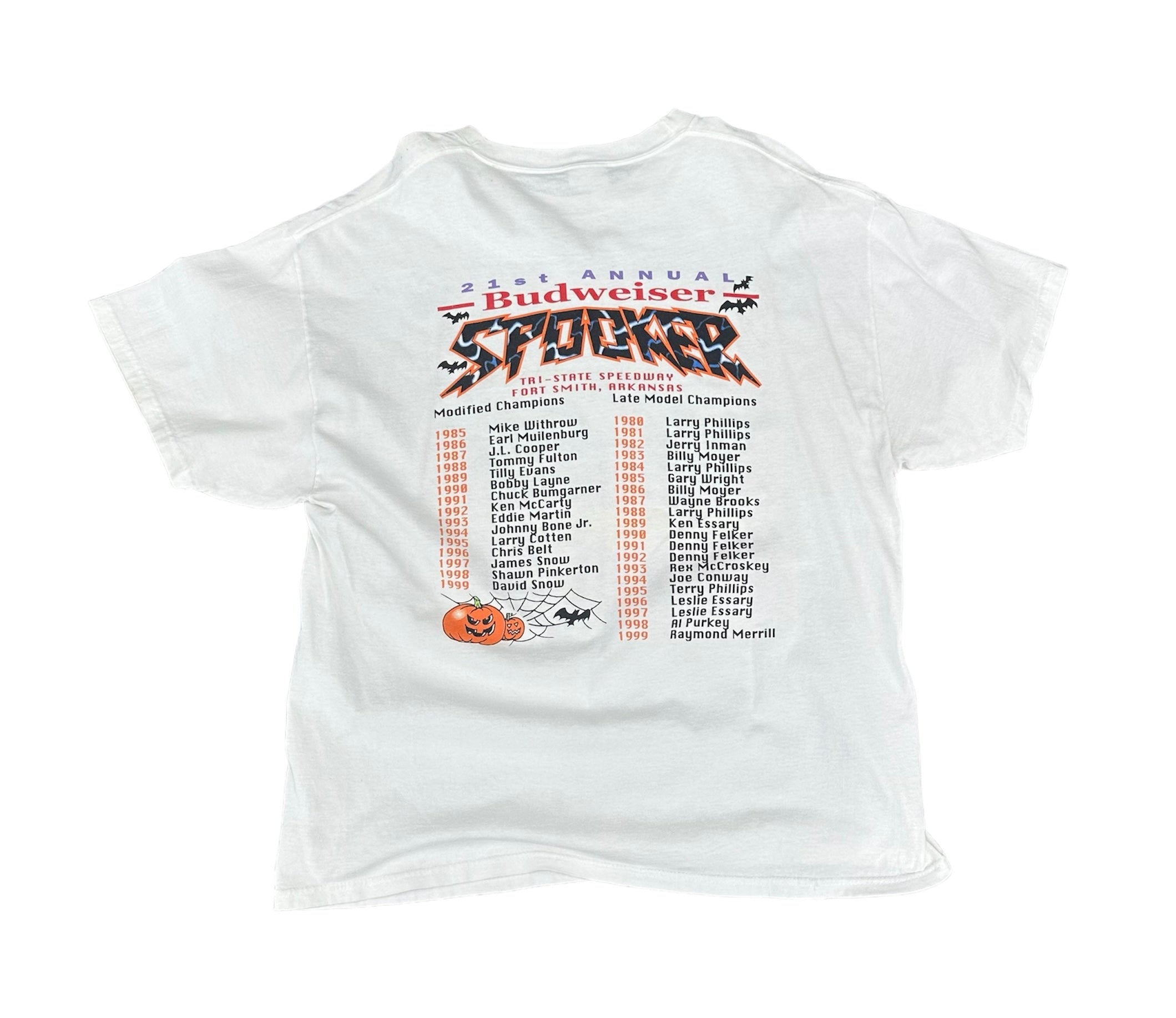 99 BUDWEISER SPOOKER NASCAR TEE