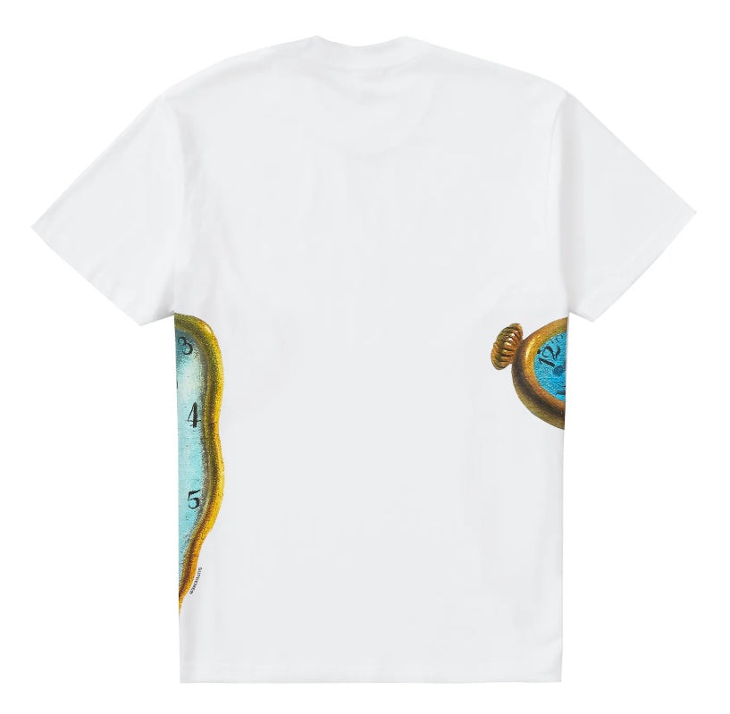 SUPREME THE PERSISTENCE OF MEMORY TEE - WHITE