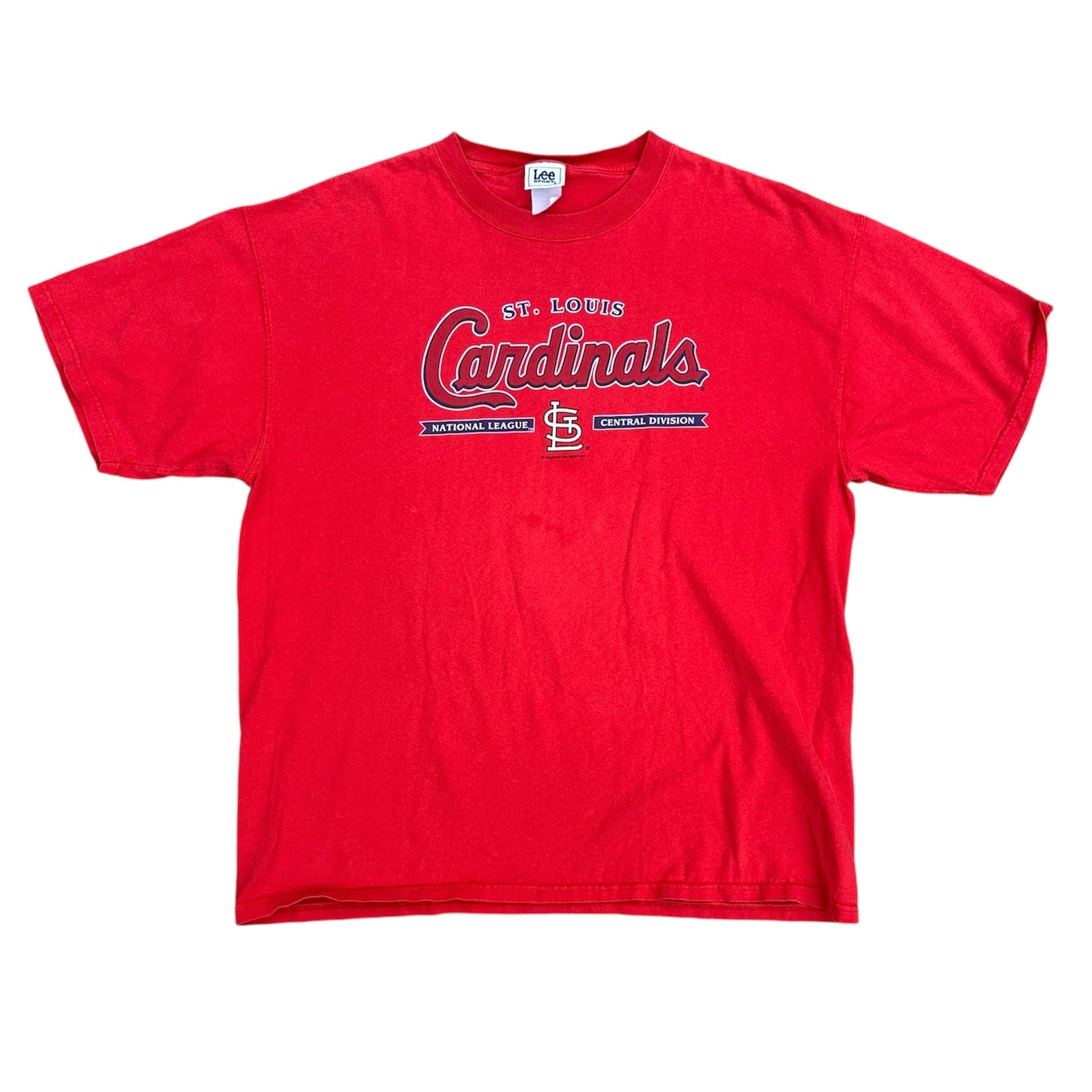 2005 ST. LOUIS CARDINALS CENTRAL DIVISION TEE (LR)