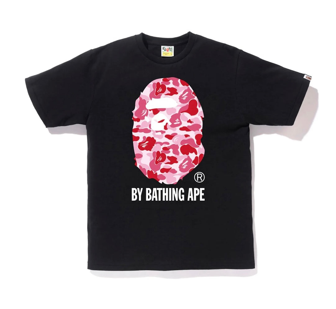 BAPE ABC CAMO PINK TEE