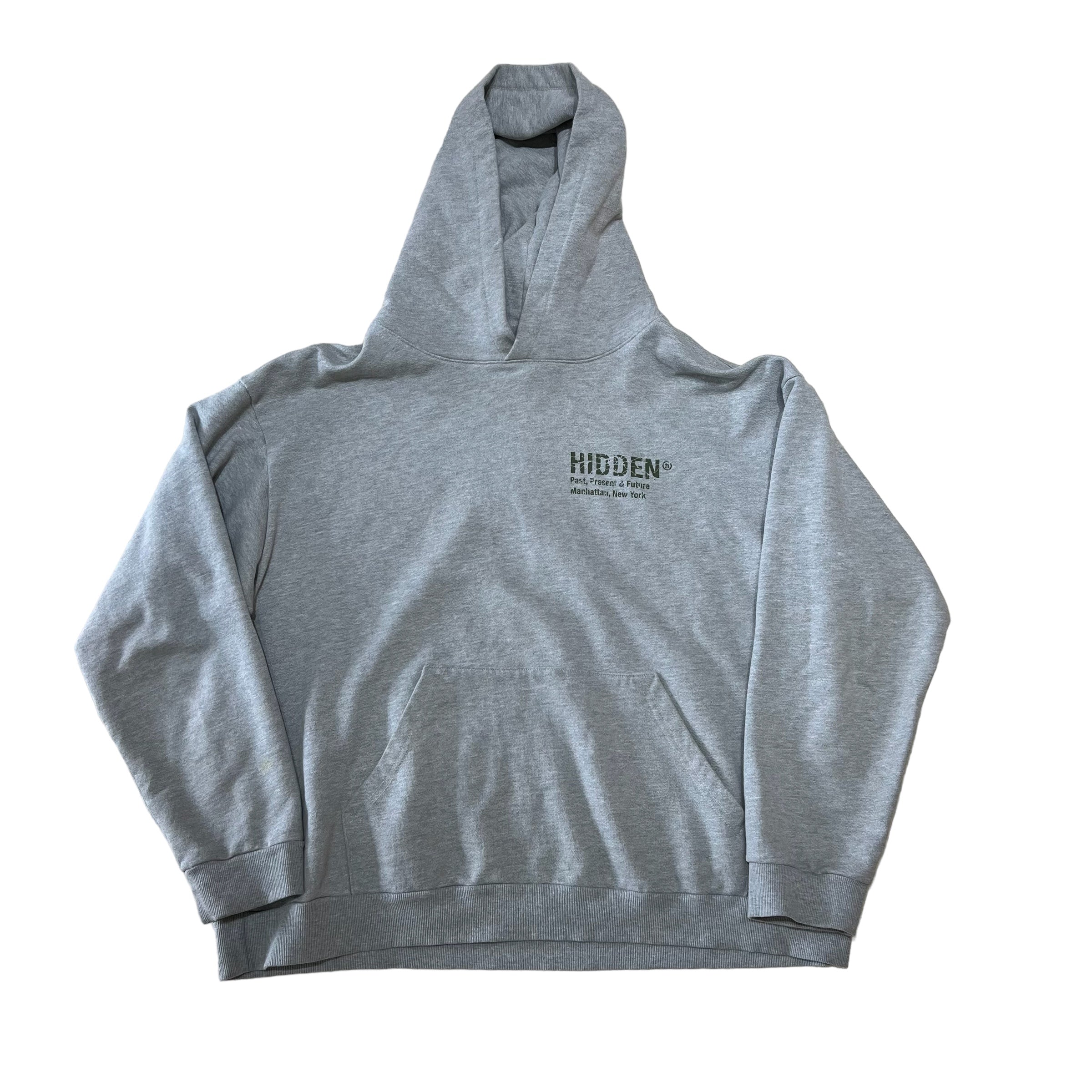 HIDDEN NY CRACKED LOGO HOODIE