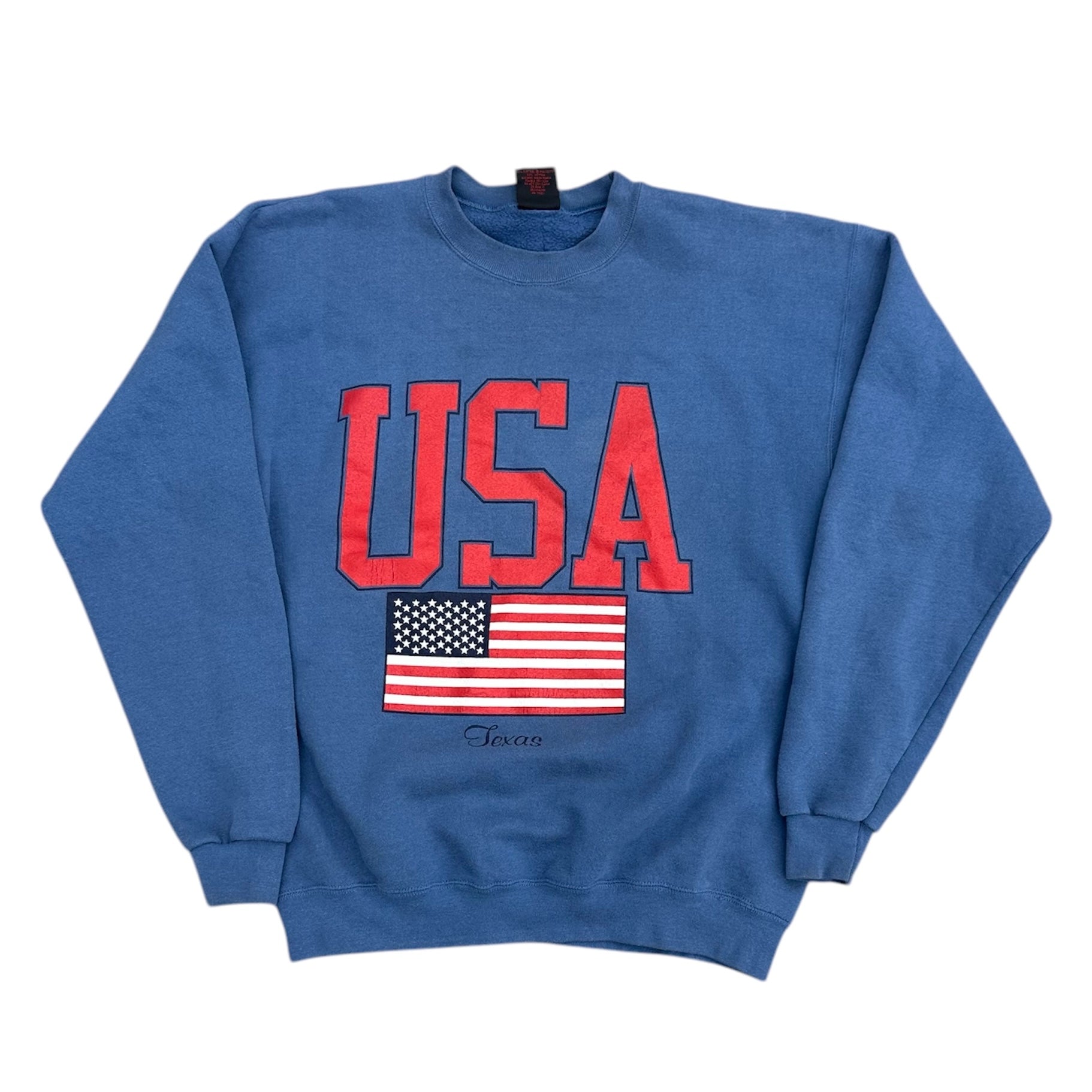 90’S USA FLAG CREWNECK (LR)