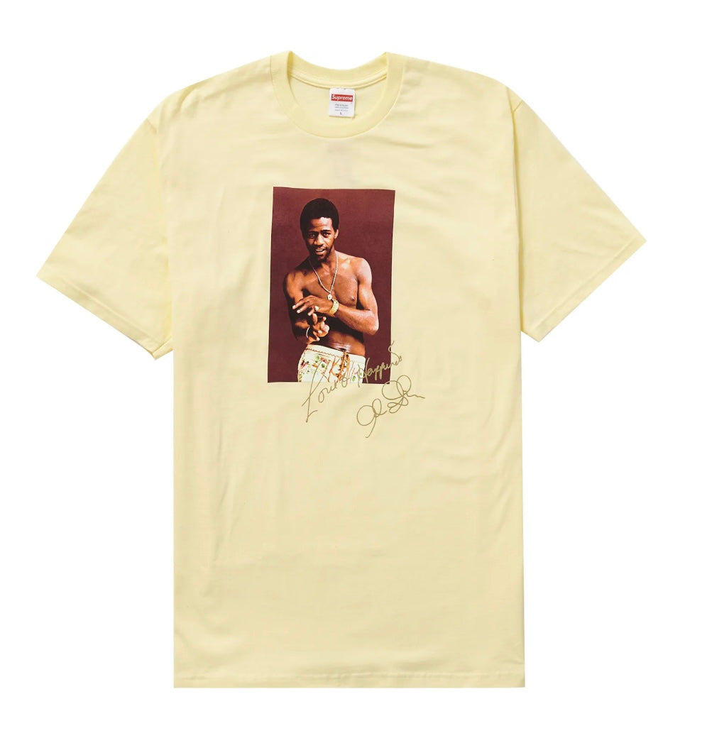 SUPREME AL GREEN TEE - YELLOW