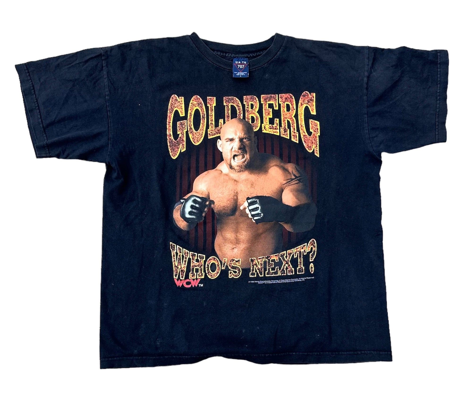 1998 WCW GOLDBERG “WHOS NEXT” TEE