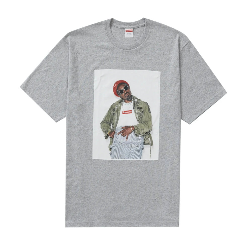 SUPREME ANDRE 3000 TEE - GREY