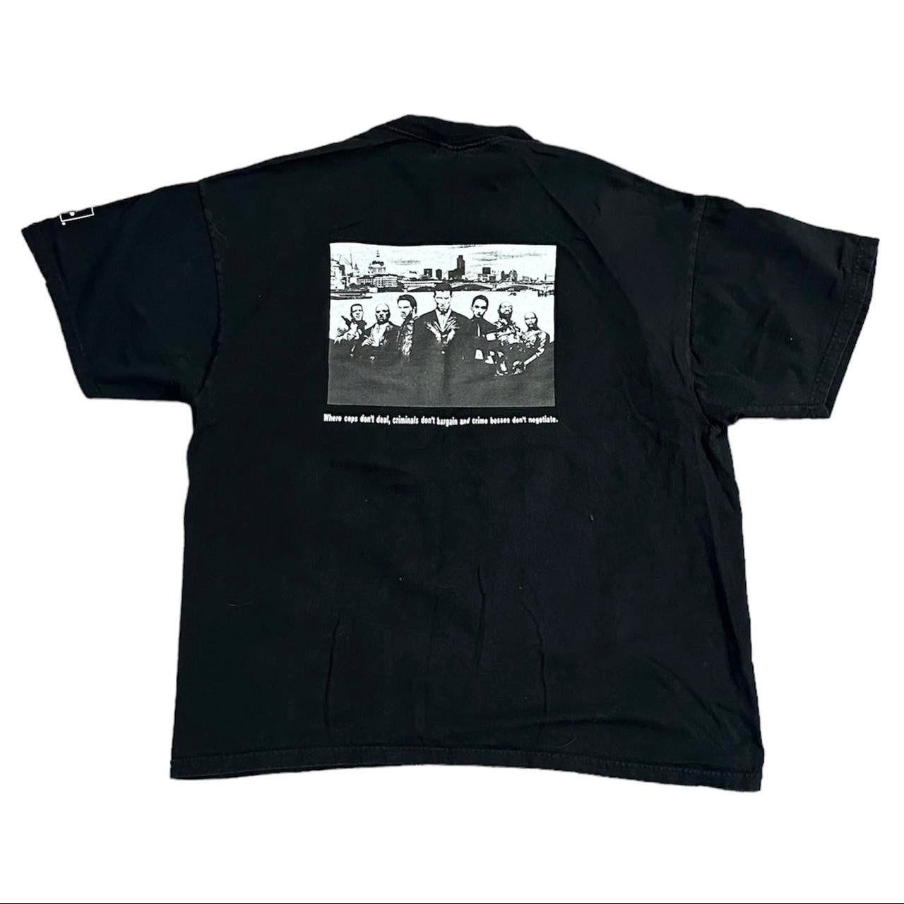 2002 PS2 THE GETAWAY VIDEO GAME PROMO TEE (LR)
