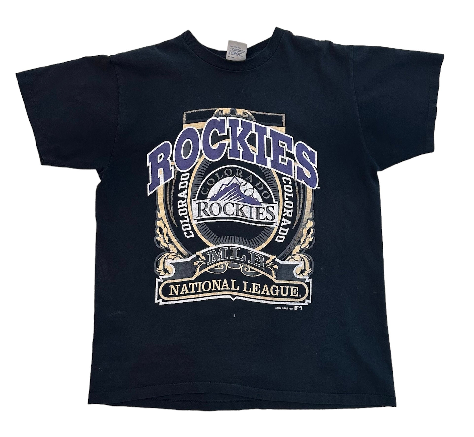 1993 COLORADO ROCKIES BASEBALL TEE