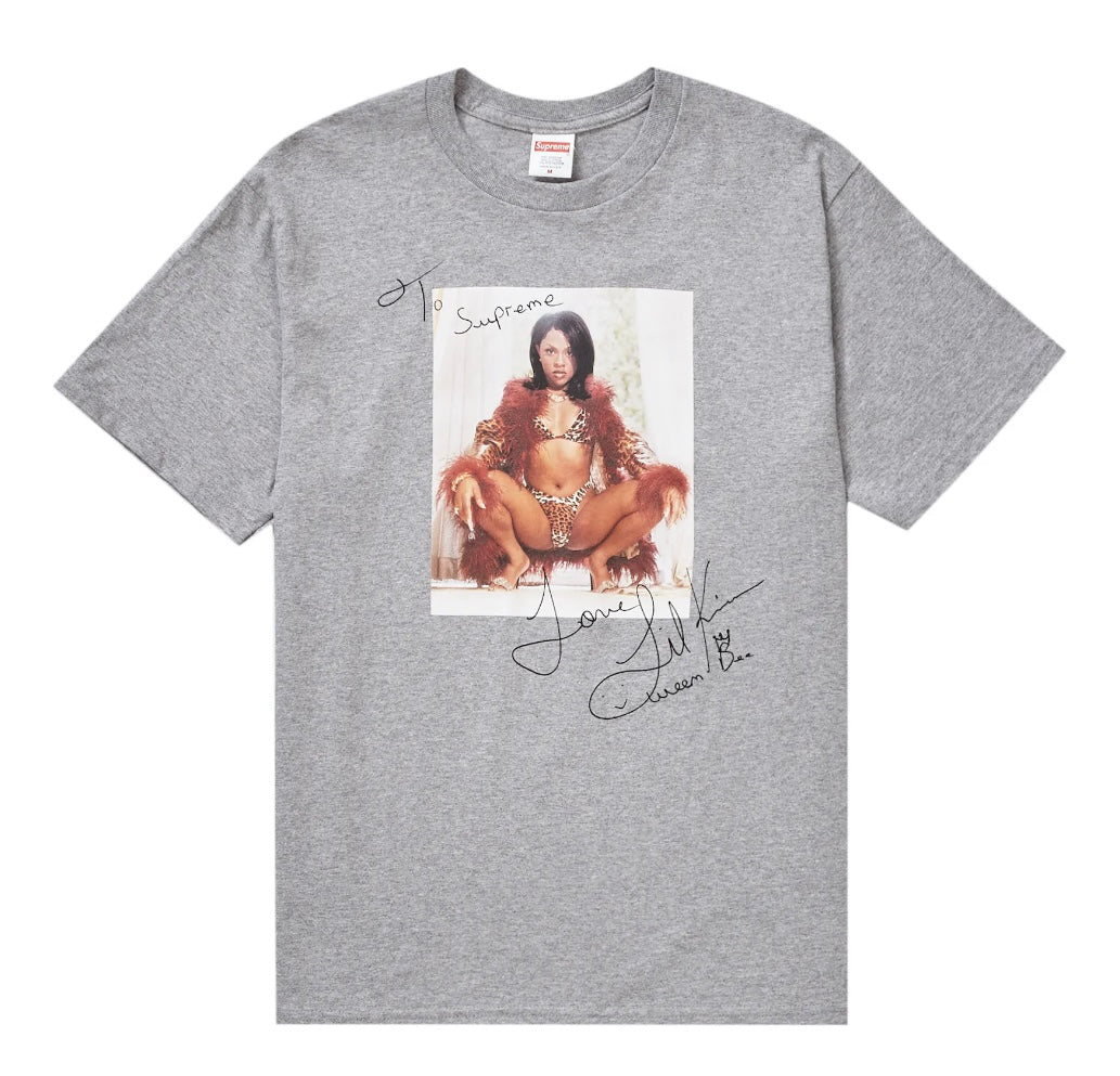 SUPREME LIL KIM TEE - GREY