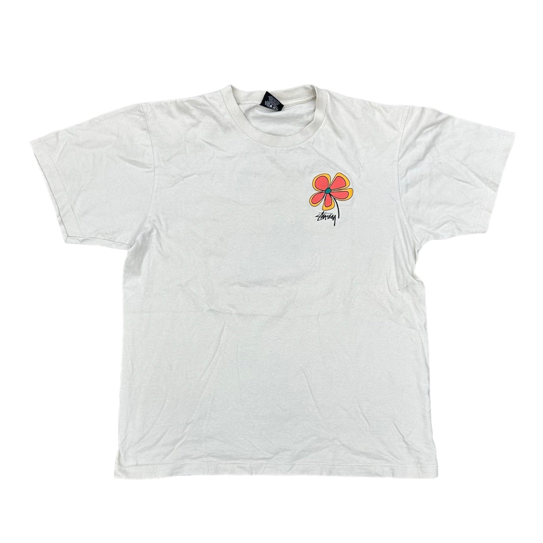 STUSSY FLOWER TEE